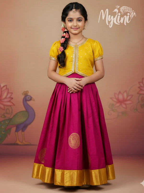 Pattu Frock